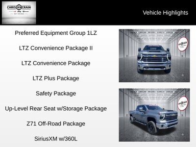 2024 Chevrolet Silverado 2500HD 4WD Crew Cab Standard Bed LTZ