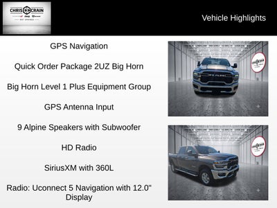 2026 RAM 2500 Big Horn Crew Cab 4x4 6'4' Box