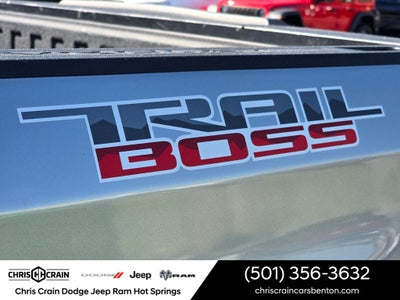 2025 Chevrolet Silverado 1500 4WD Crew Cab Short Bed Custom Trail Boss