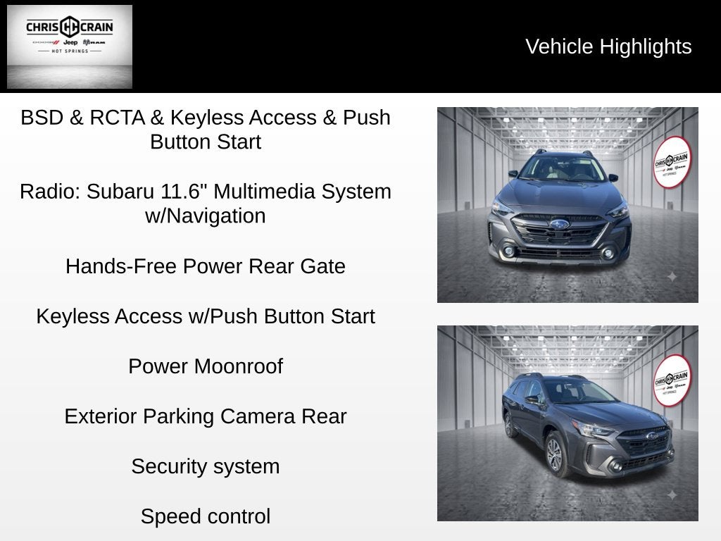 2025 Subaru Outback Premium