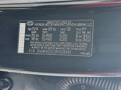 2024 Hyundai SANTA FE Limited