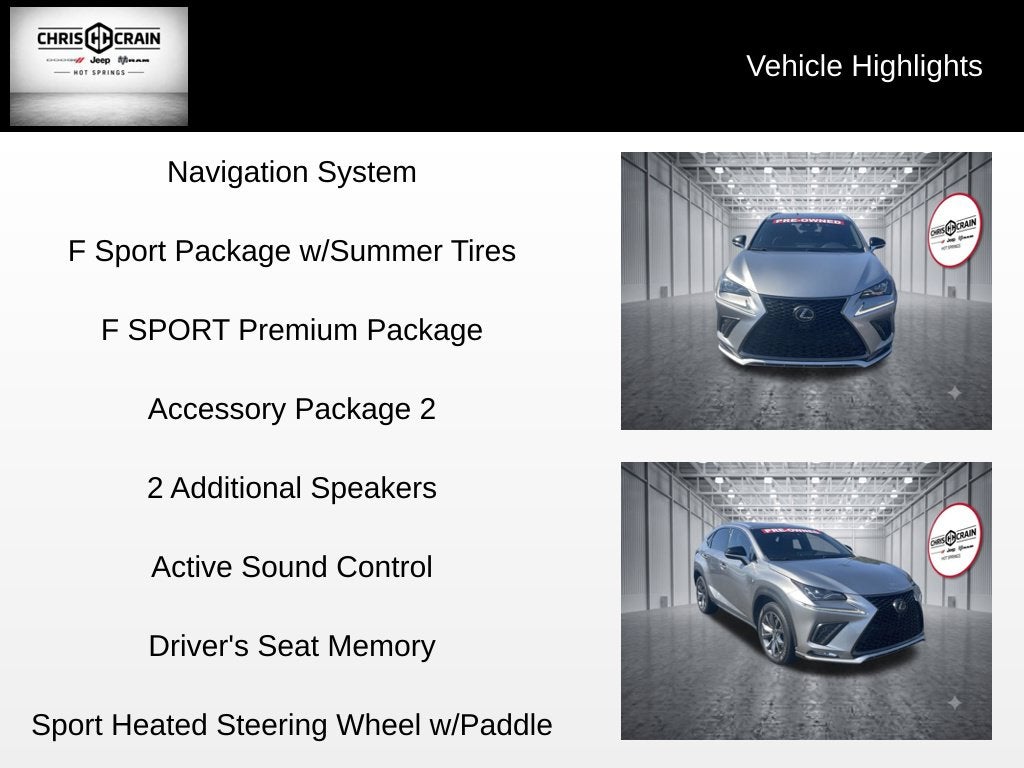 2019 Lexus NX 300 F SPORT