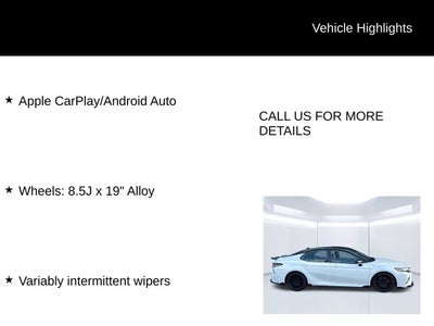 2023 Toyota Camry TRD V6