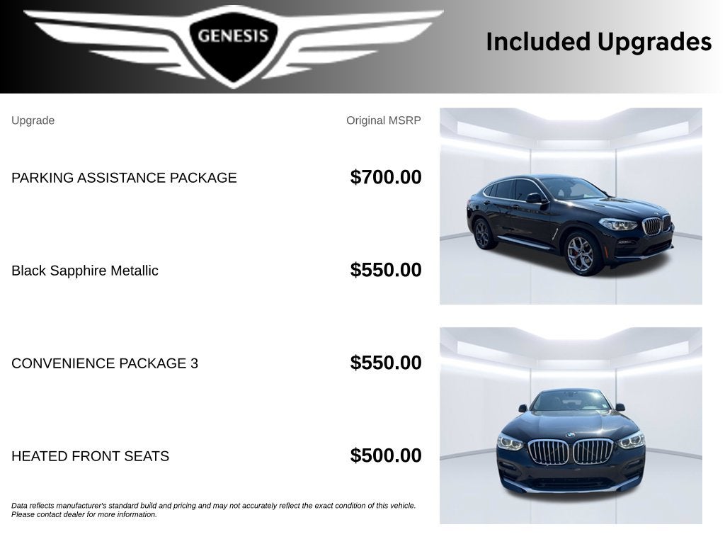 2021 BMW X4 xDrive30i