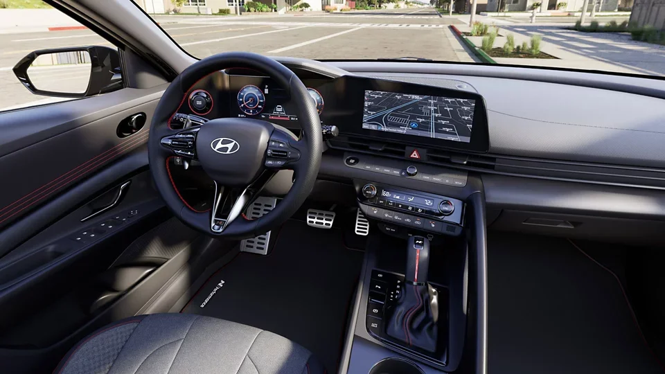 2024 Hyundai Elantra N Line Interior