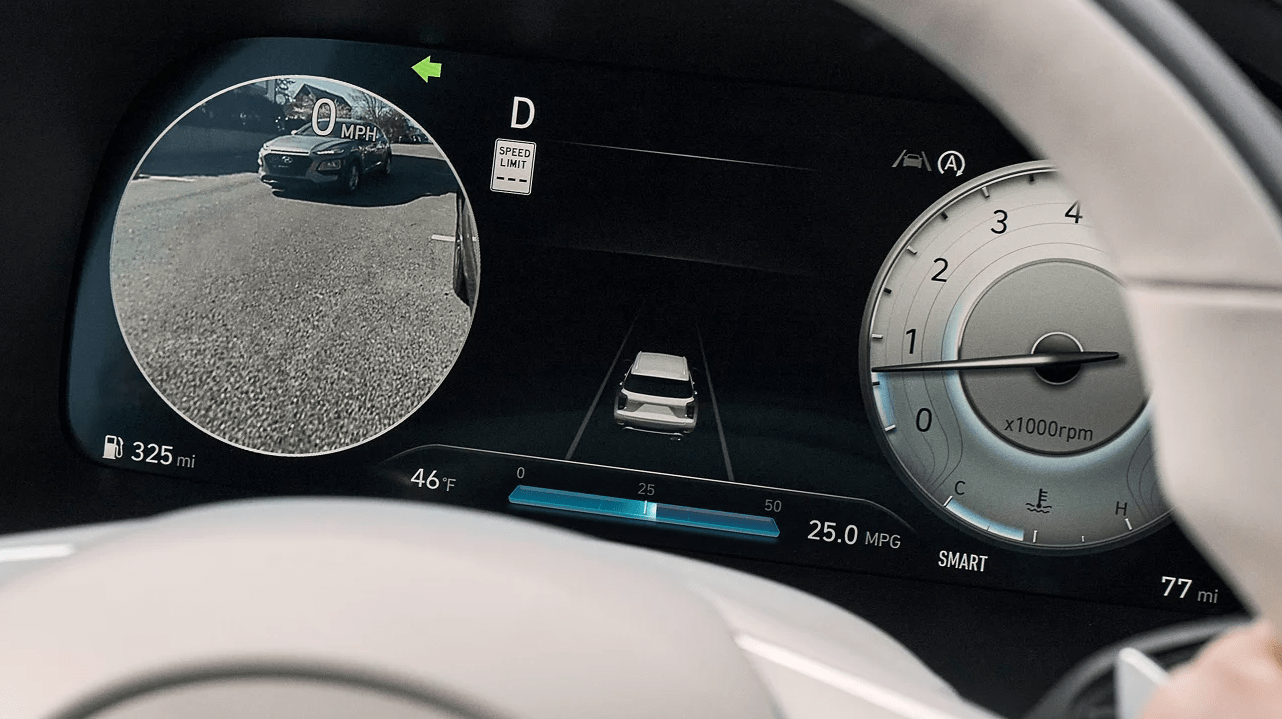 Kia Sportage Blind Spot View