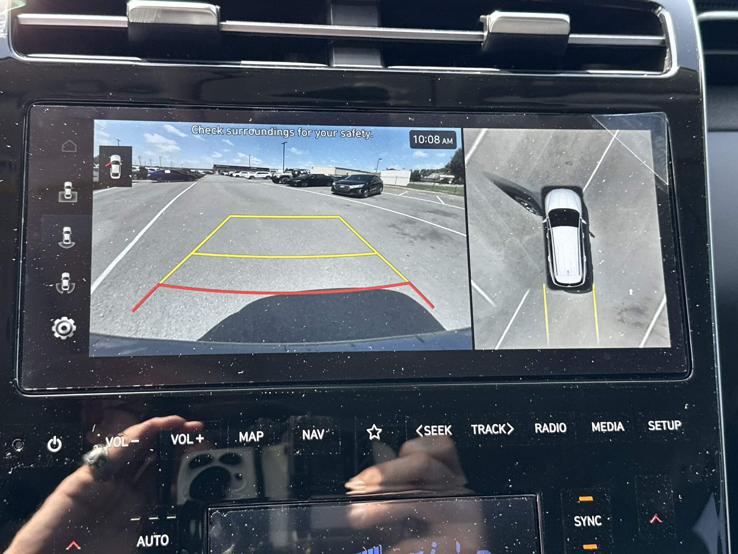 Kia Sportage Blind Spot View
