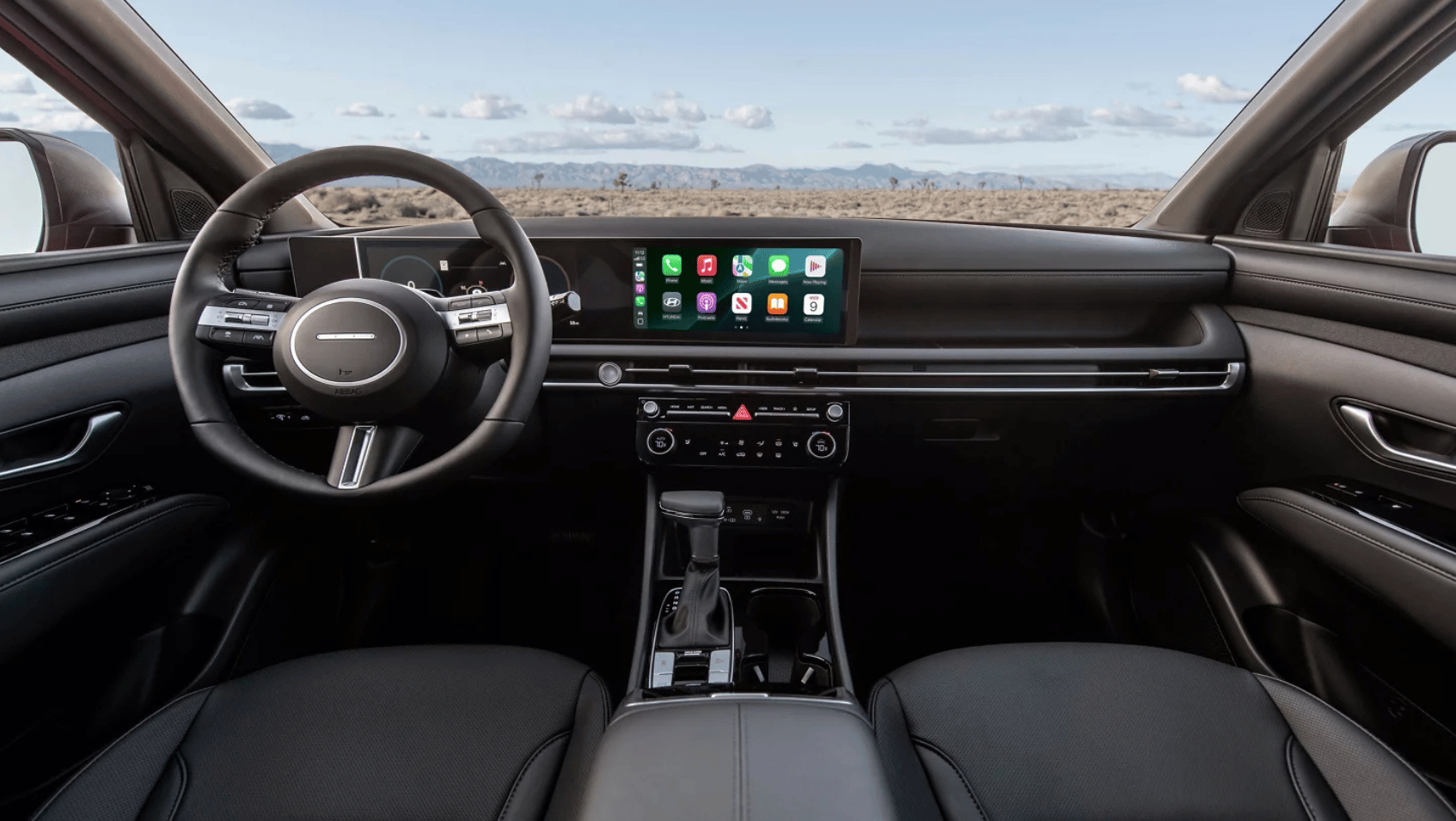 Interior View of the 2025 Hyundai Santa Cruz