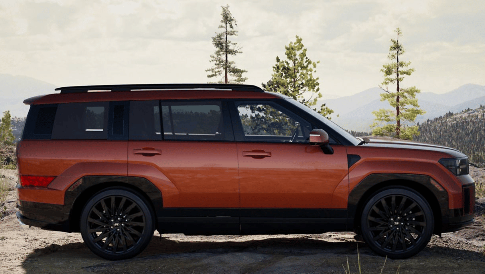 Side View of the 2025 Hyundai Santa Fe