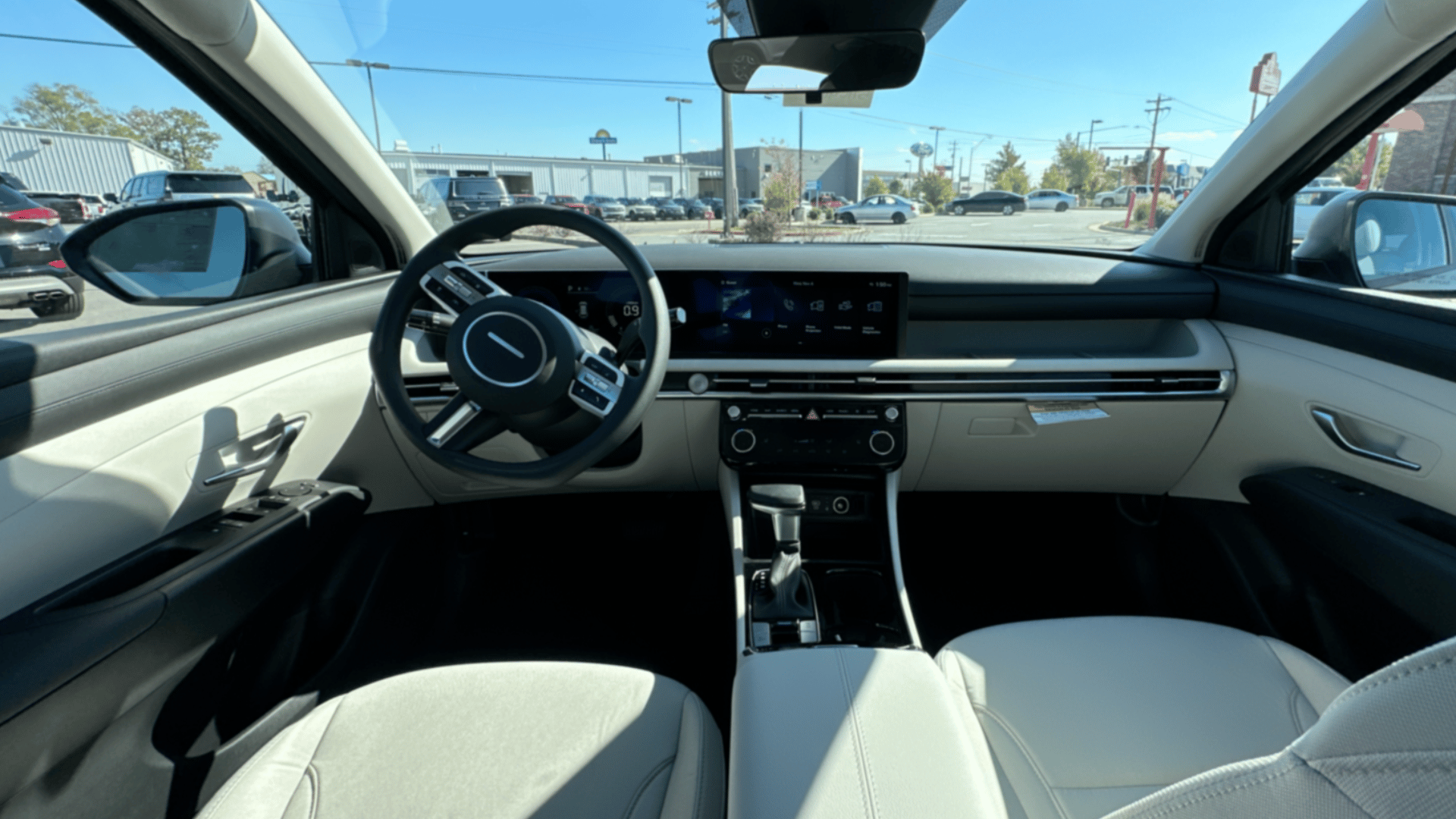 Interior View of the 2025 Hyundai Tucson