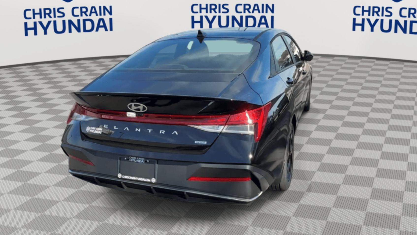 Back view of 2026 Hyundai Elantra Hybrid in Conway, AR