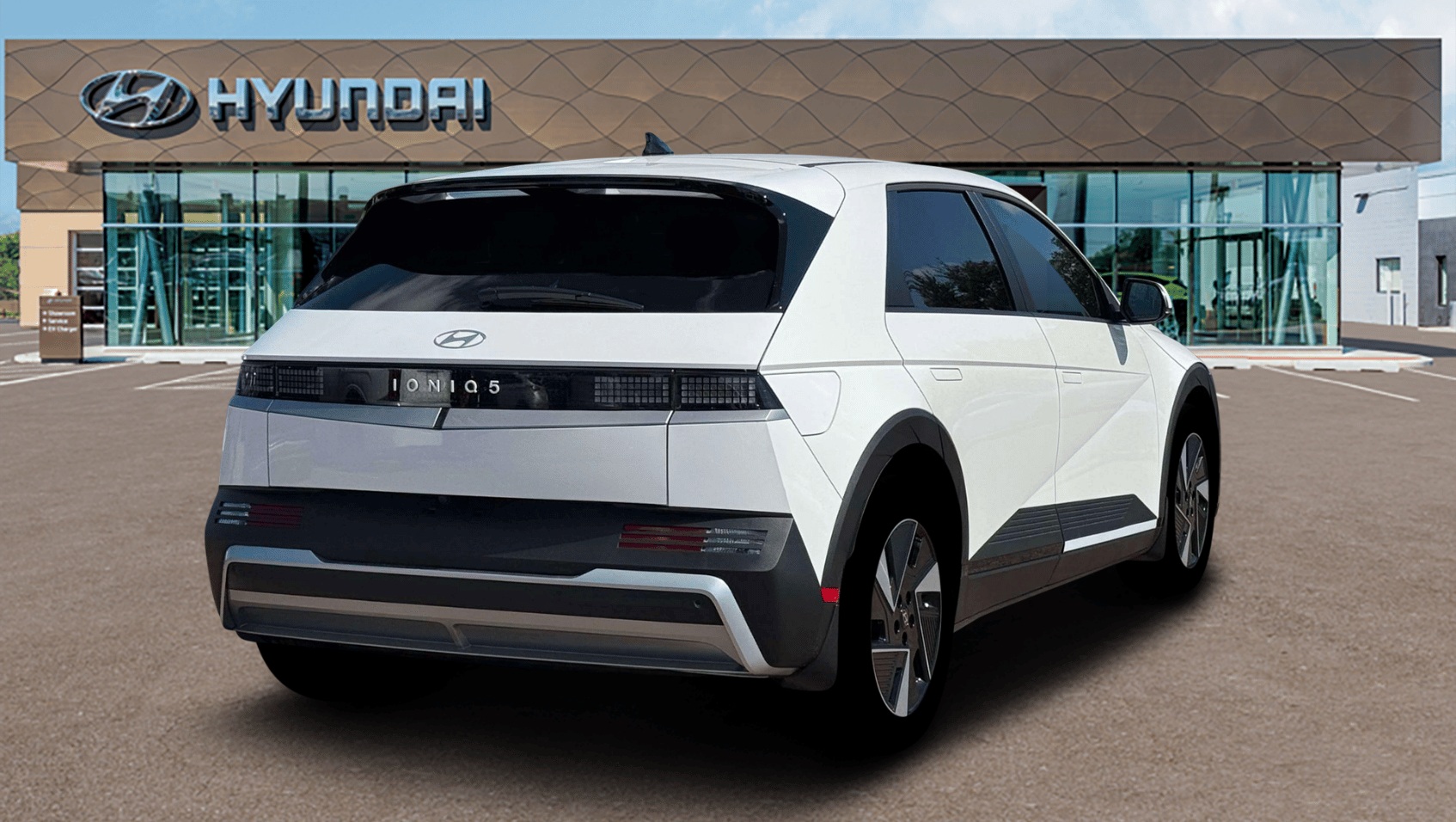 Back view of 2026 Hyundai IONIQ 5 in Conway, AR