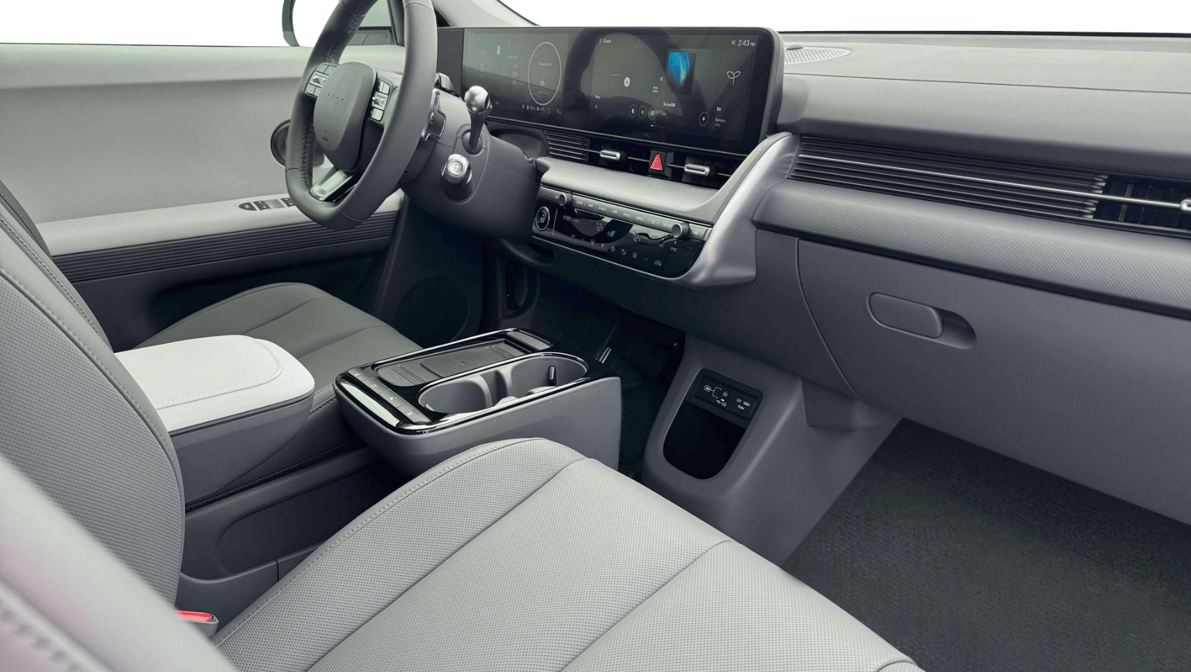 Interior view of 2026 Hyundai IONIQ 5 in Conway, AR
