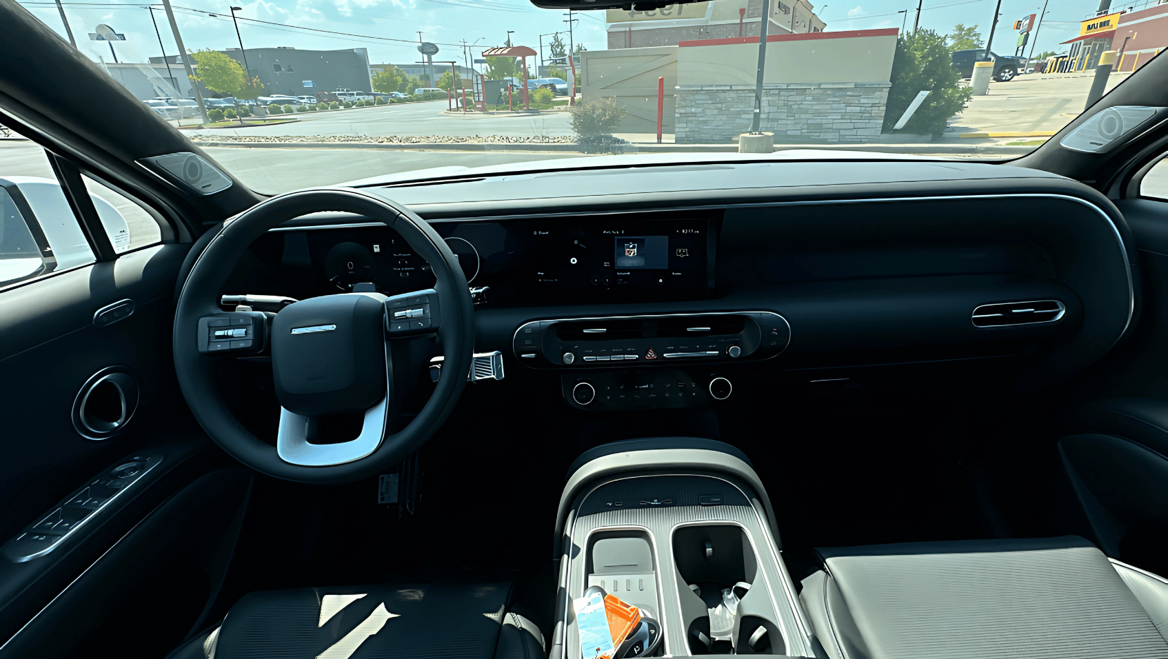 Interior view of 2026 Hyundai Palisade in Conway, AR