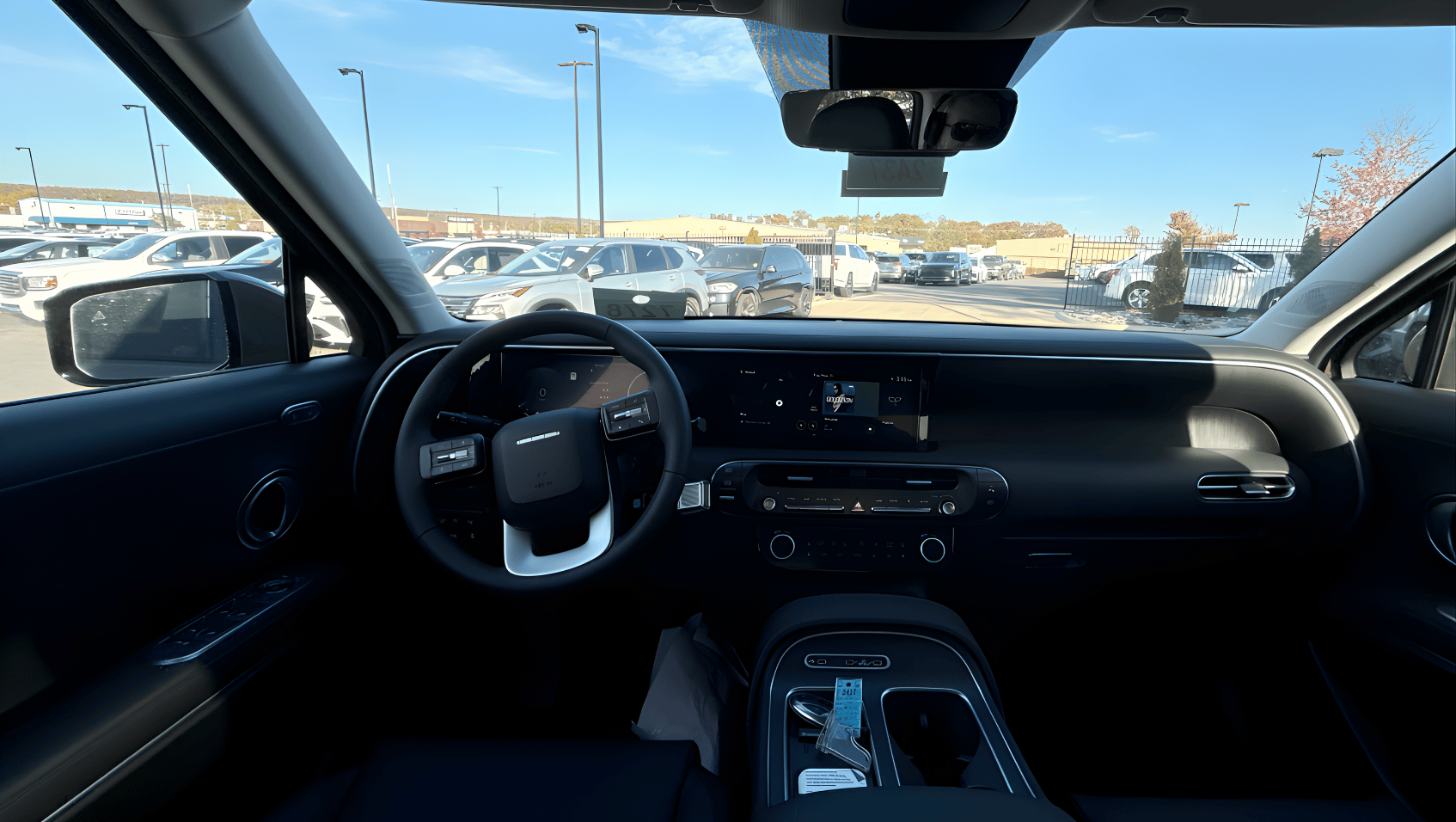 Interior view of 2026 Hyundai Palisade Hybrid in Conway, AR