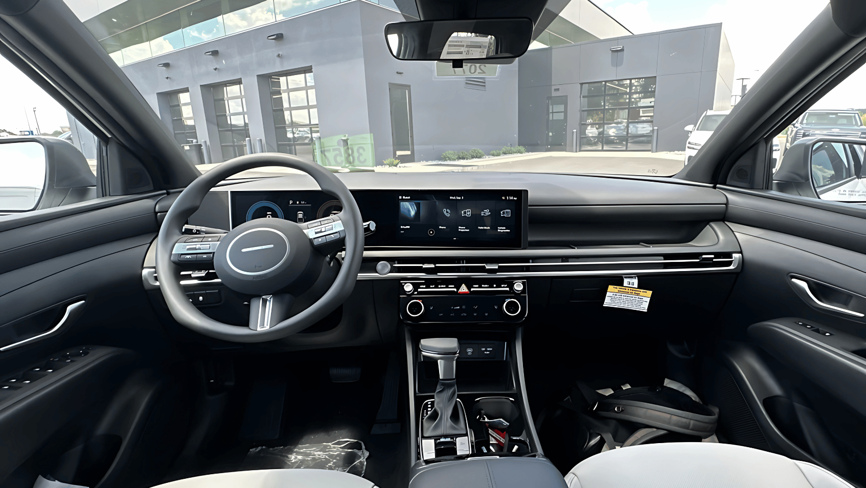 Interior view of 2026 Hyundai Santa Cruz in Conway, AR