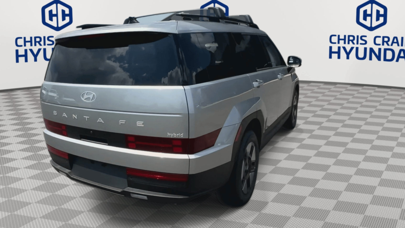 Back view of 2026 Hyundai Santa Fe Hybrid in Conway, AR