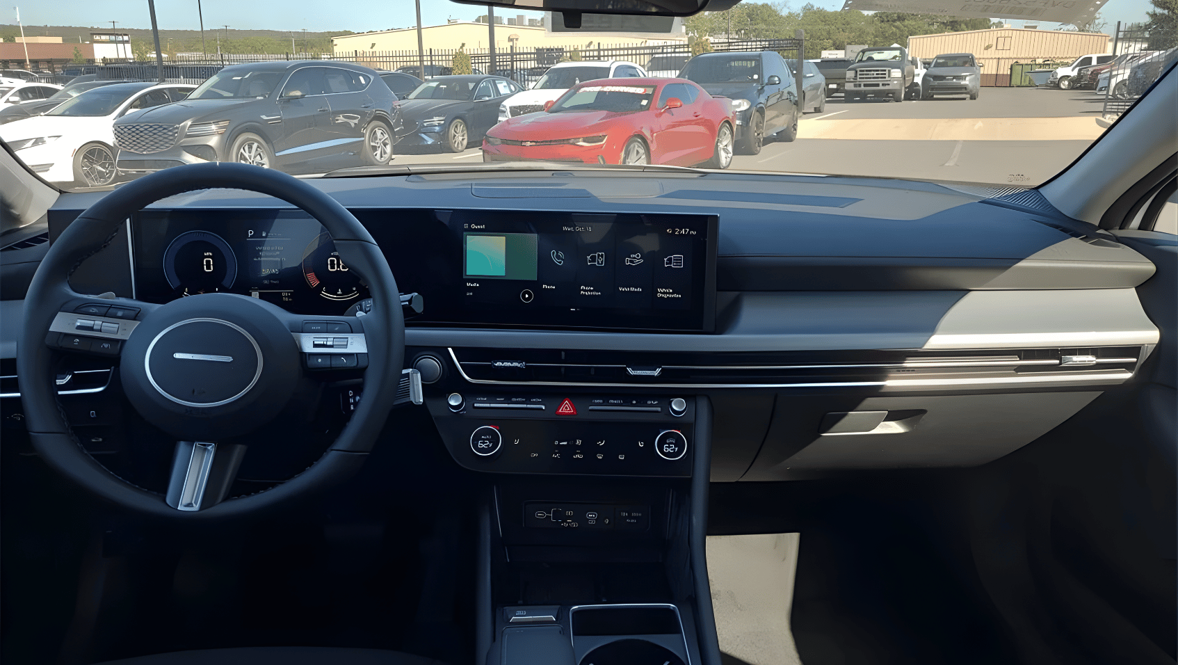 Interior view of 2026 Hyundai Sonata in Conway, AR
