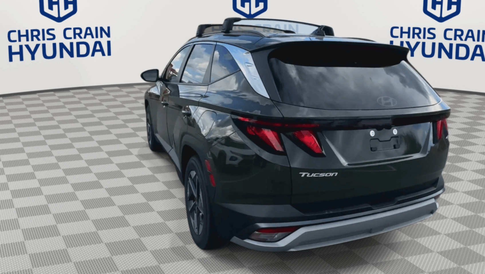 Back view of 2026 Hyundai Tucson in Conway, AR